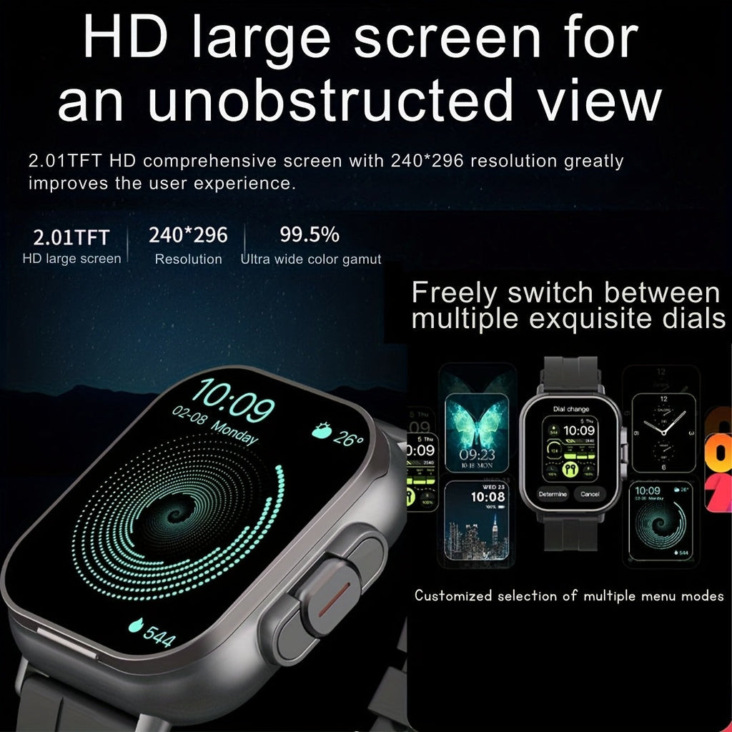 Trendbay 2-in-1 Smartwatch with Wireless Earbuds