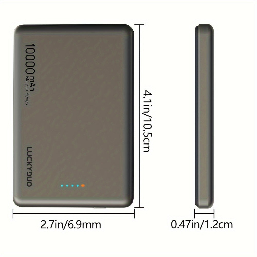 Trendbay 10000mAh Magnetic Wireless Power Bank