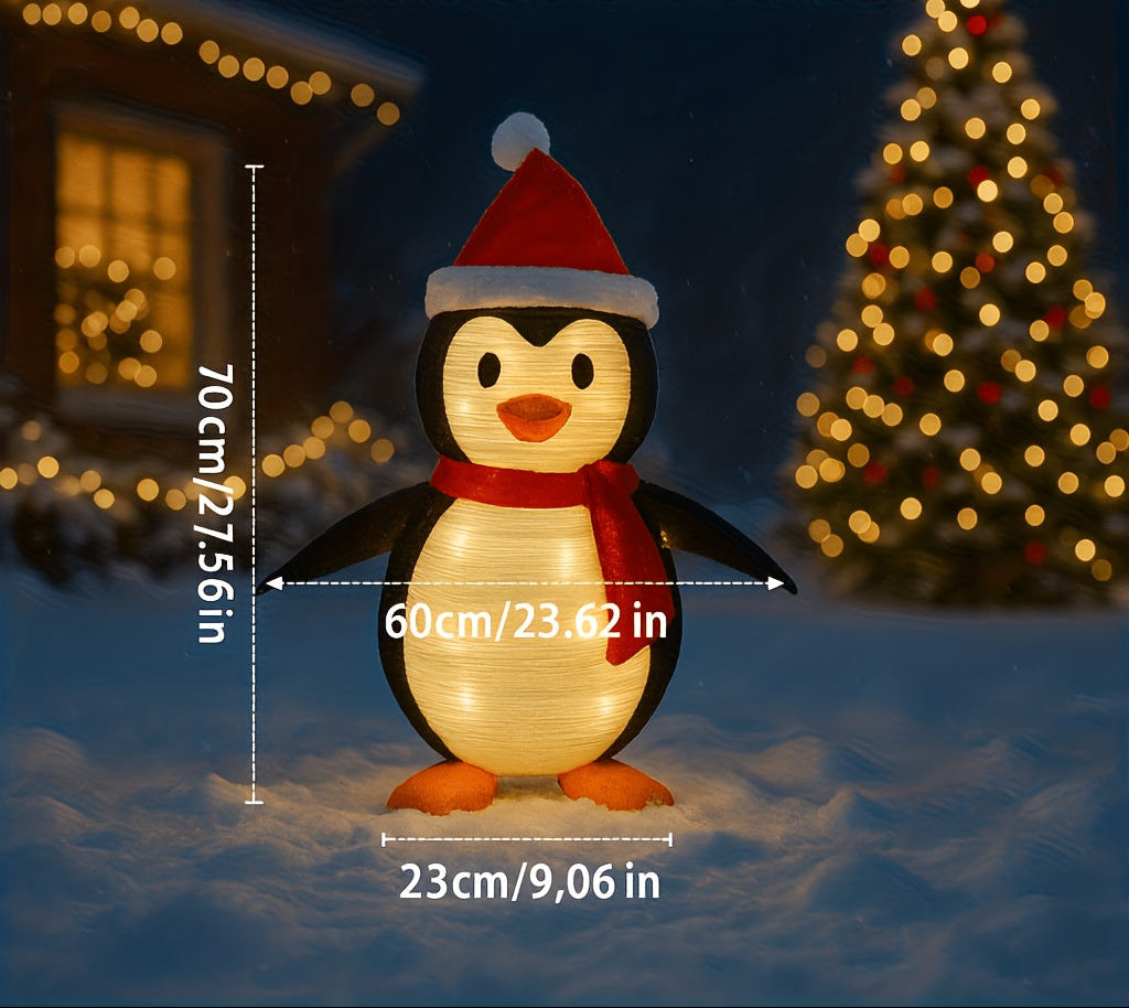 Trendbay Christmas Solar Penguin Lights Outdoor Decor
