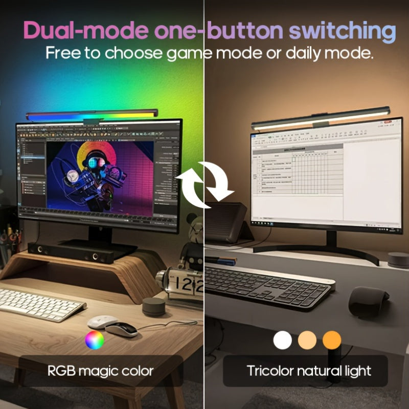 Trendbay RGB USB Screen Light Bar with 4 Modes & Dimmer Control