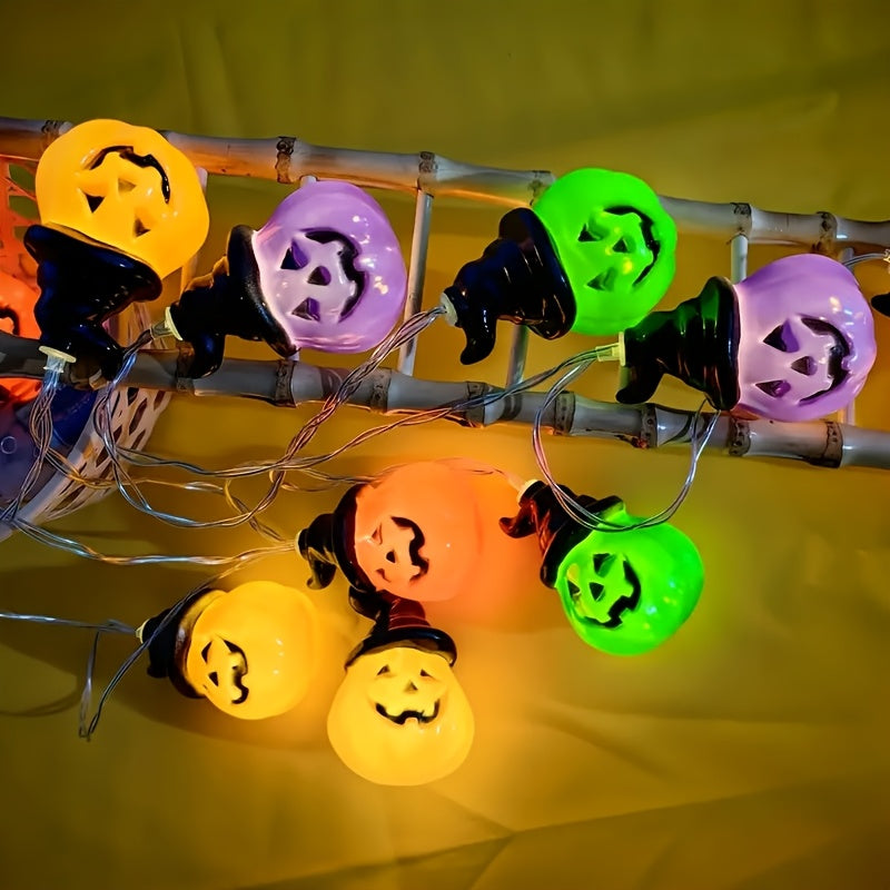 Trendbay Multicolor Pumpkin Bead String Lights 200cm 10LED