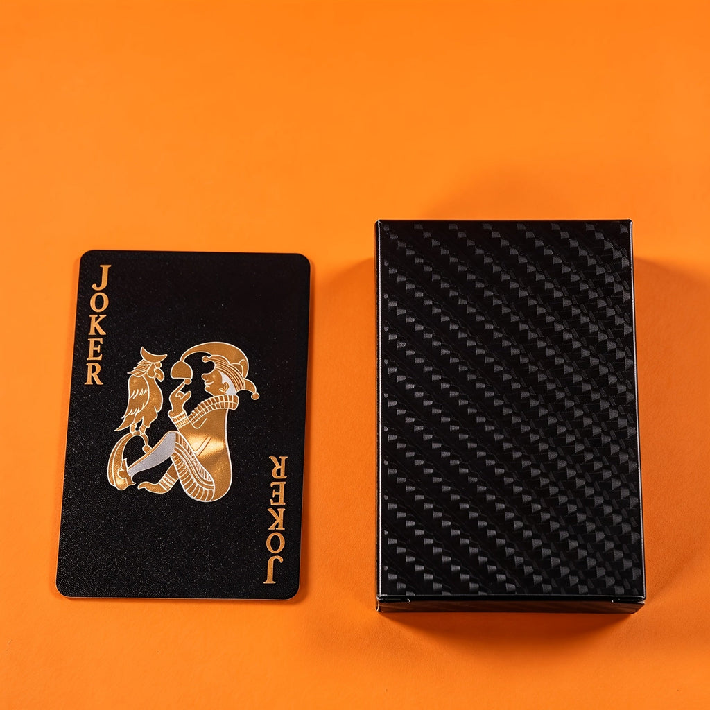 Trendbay Luxury Heart-Design Playing Cards with Golden Foil Stamping – Adult Card Game
