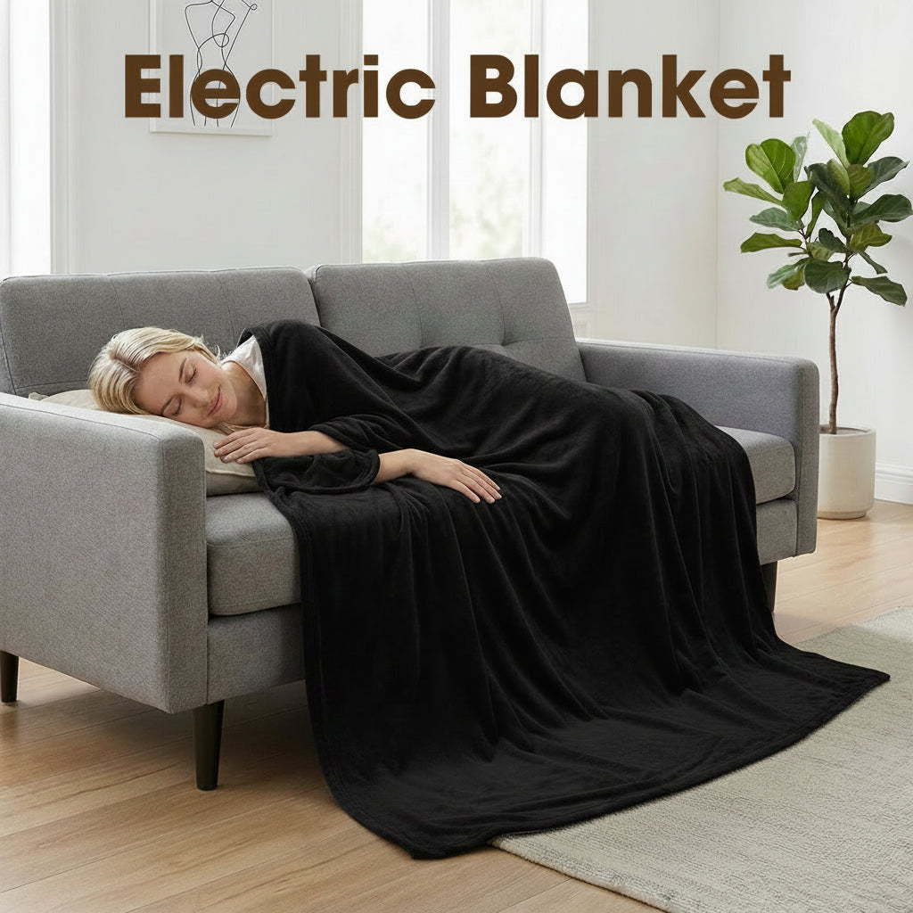 Trendbay Washable Electric Heated Throw Blanket