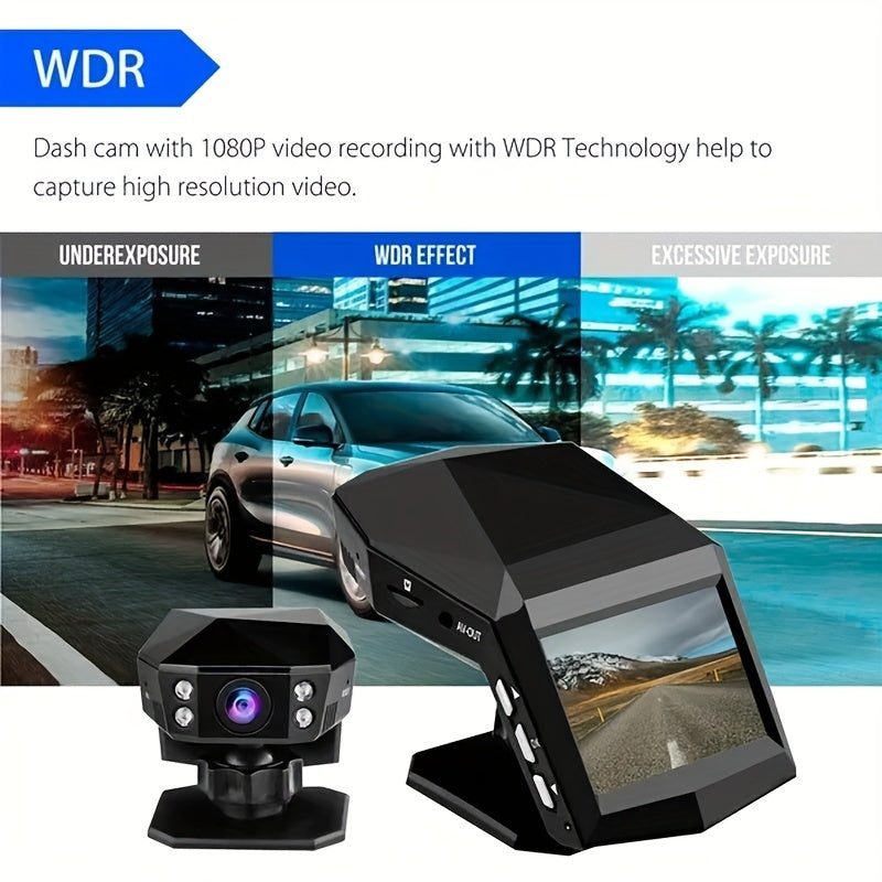 Trendbay 1080P HD Dash Cam with 170° Wide Angle