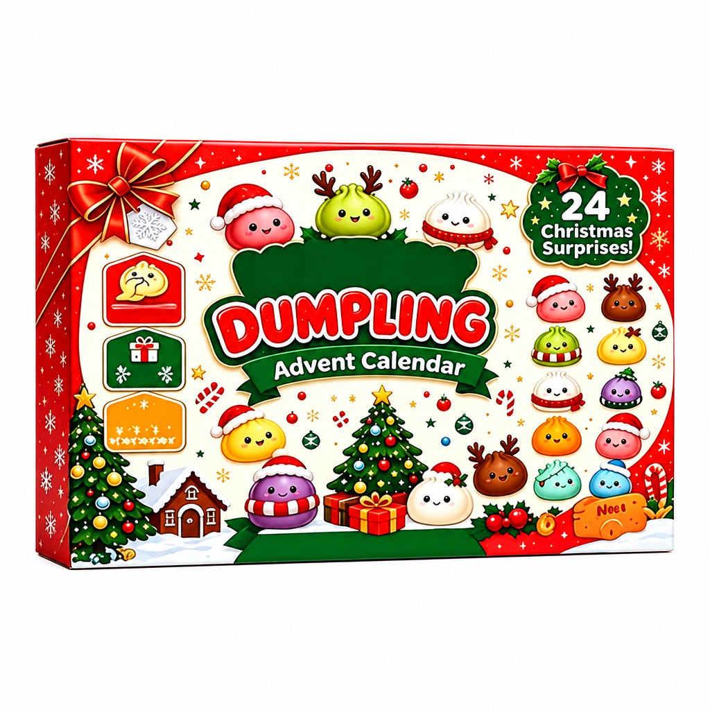 Trendbay 25-Piece Christmas Small Bun Toy Set 24Day Countdown