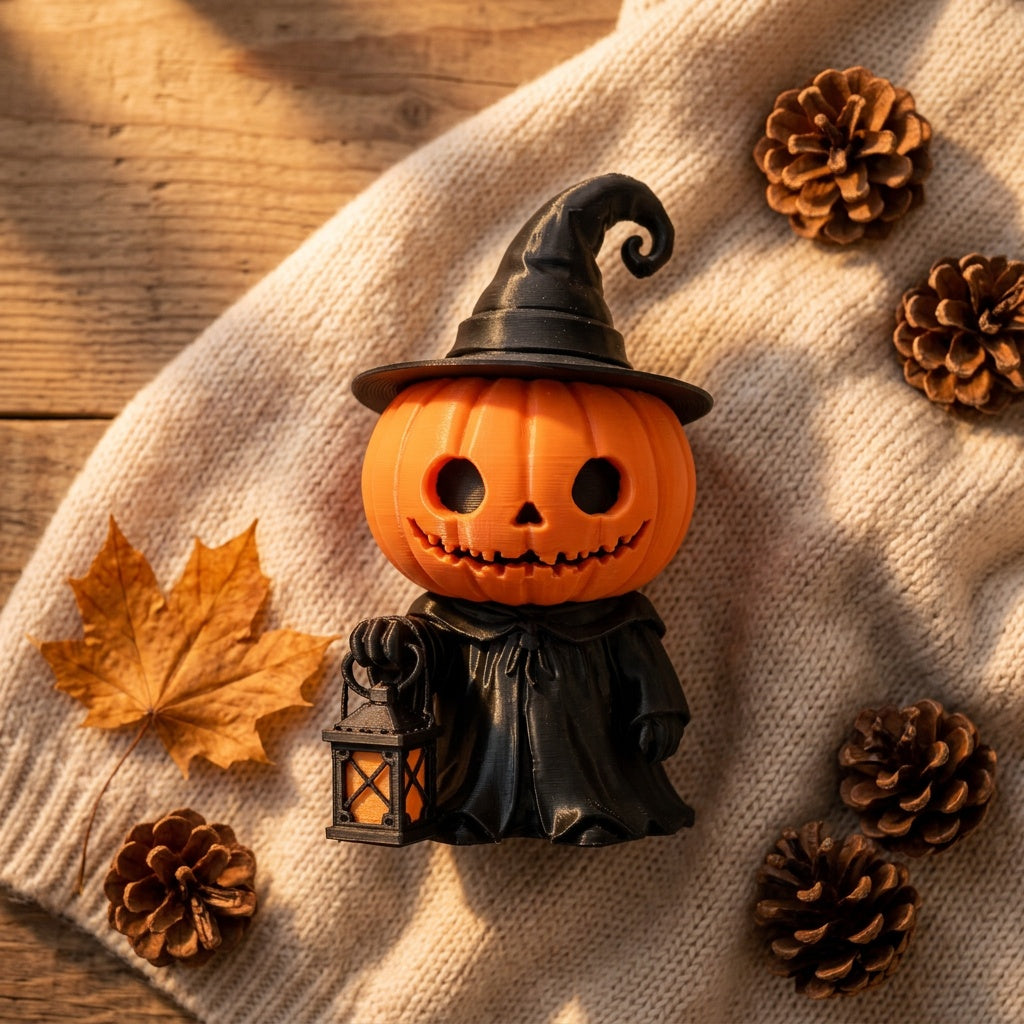 Trendbay 9CM Halloween Pumpkin Figurine