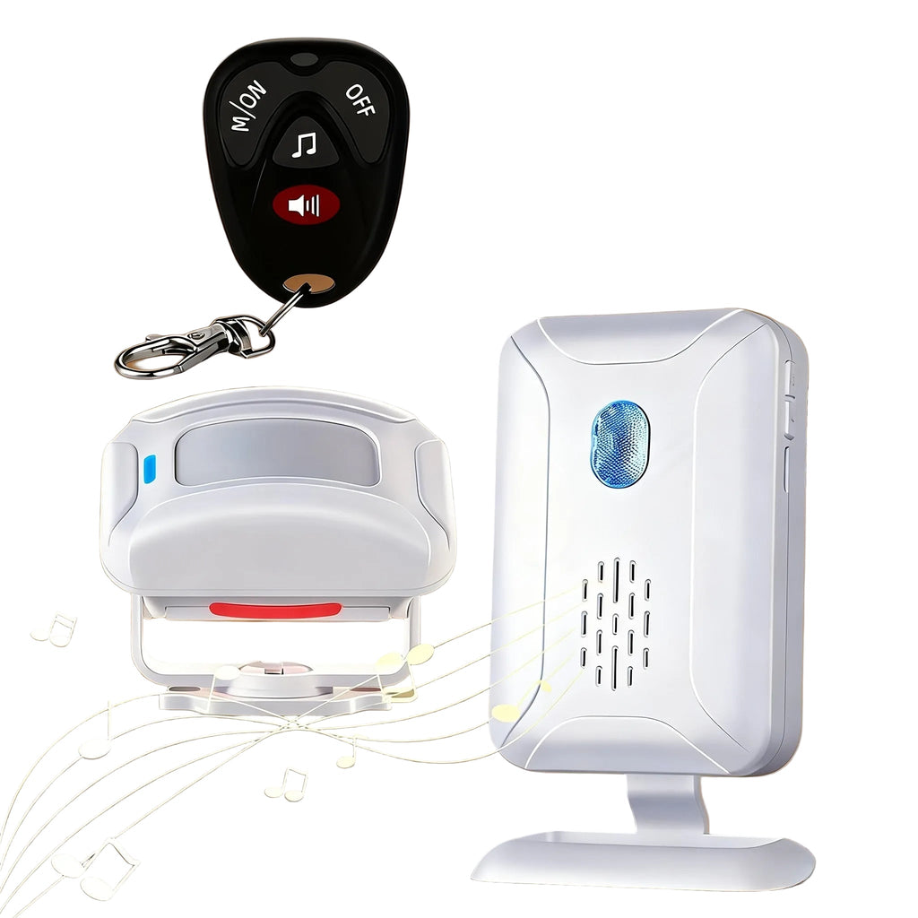 Trendbay Smart Welcome Doorbell System (4-Zone LED Alert)