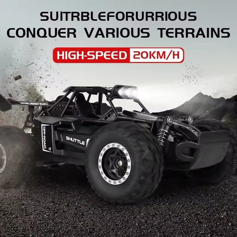 Trendbay 1:16 RC Off-Road Alloy Car 2.4GHz 20KM/H with Lights