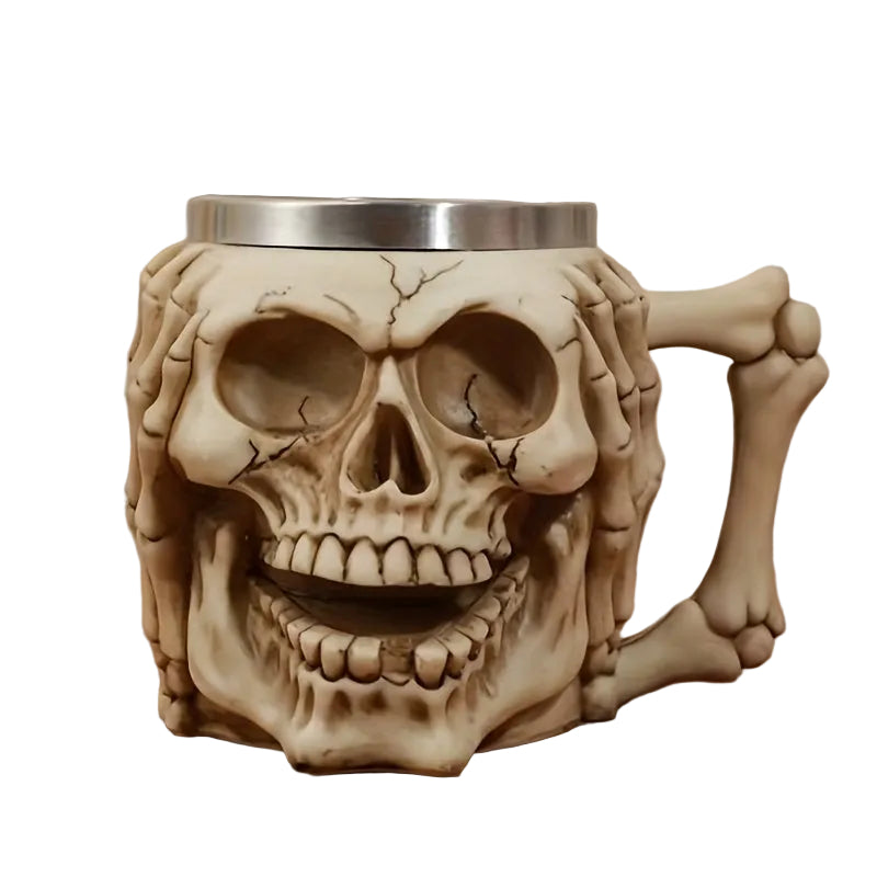 Trendbay 3D Skull Ghost Head Halloween Mug