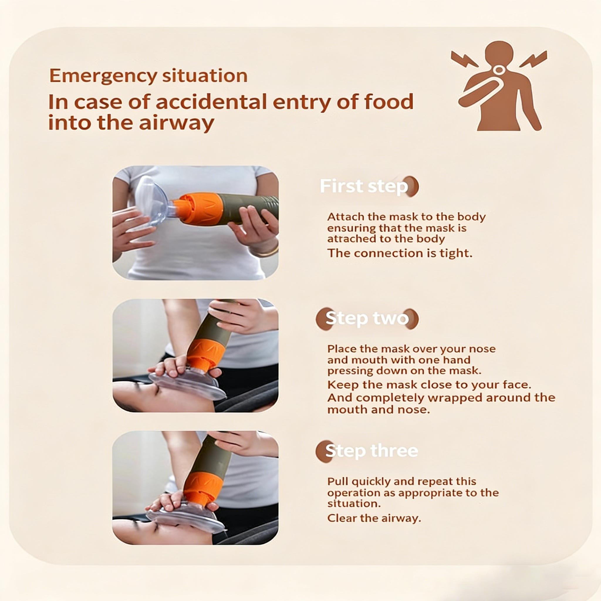 Trendbay Anti-Choking Emergency Suction Device