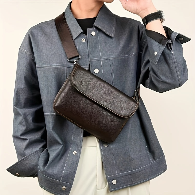 Trendbay Genuine Leather Crossbody Bag