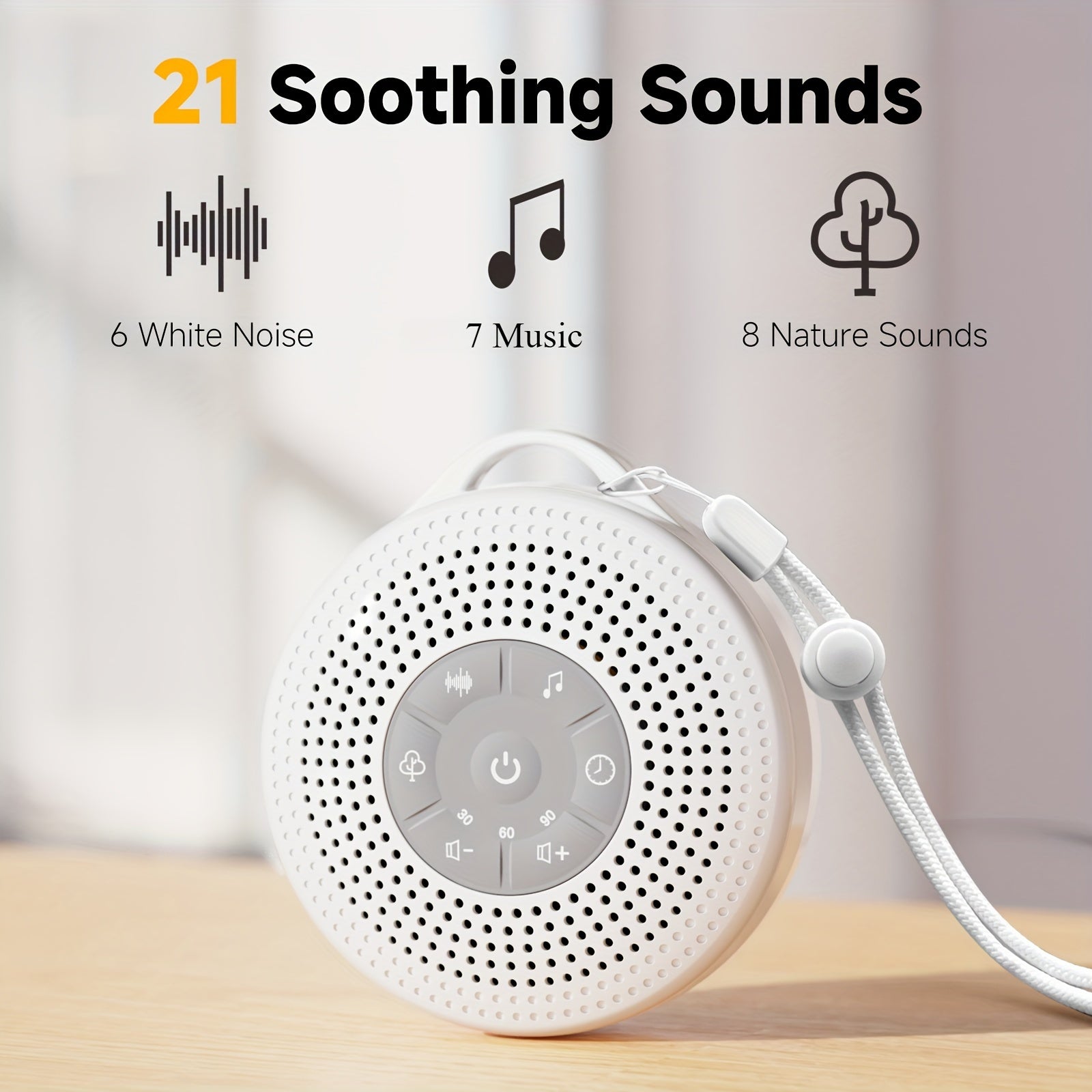 Trendbay Portable White Noise Sleep Machine