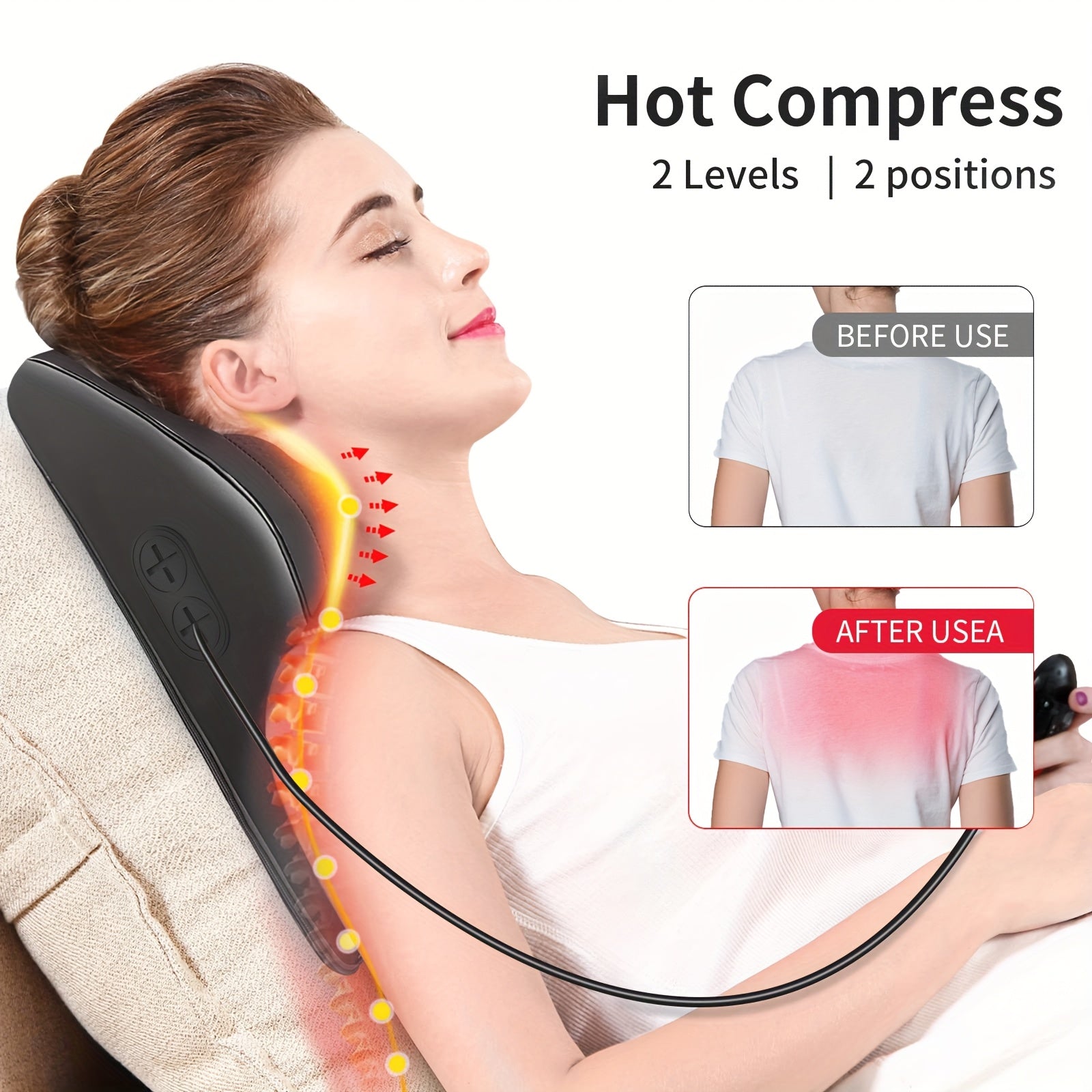 Trendbay Shiatsu Back Massager with Heat