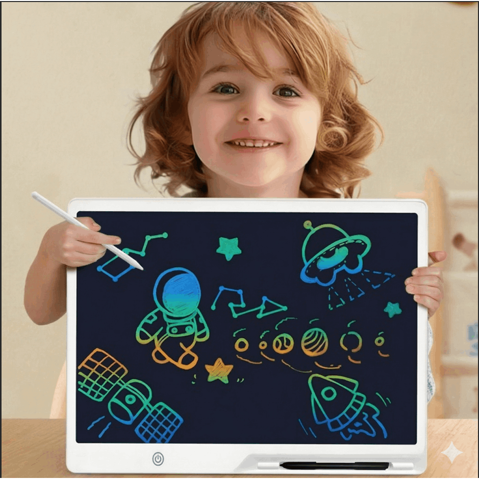 Trendbay 20-Inch LCD Writing Tablet – Rechargeable Kids Drawing Board & Learning Easel