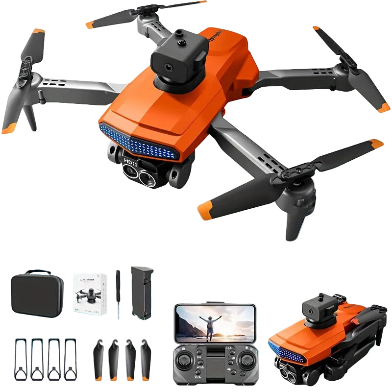 Trendbay D6 Dual Camera Foldable Drone with Obstacle Avoidance