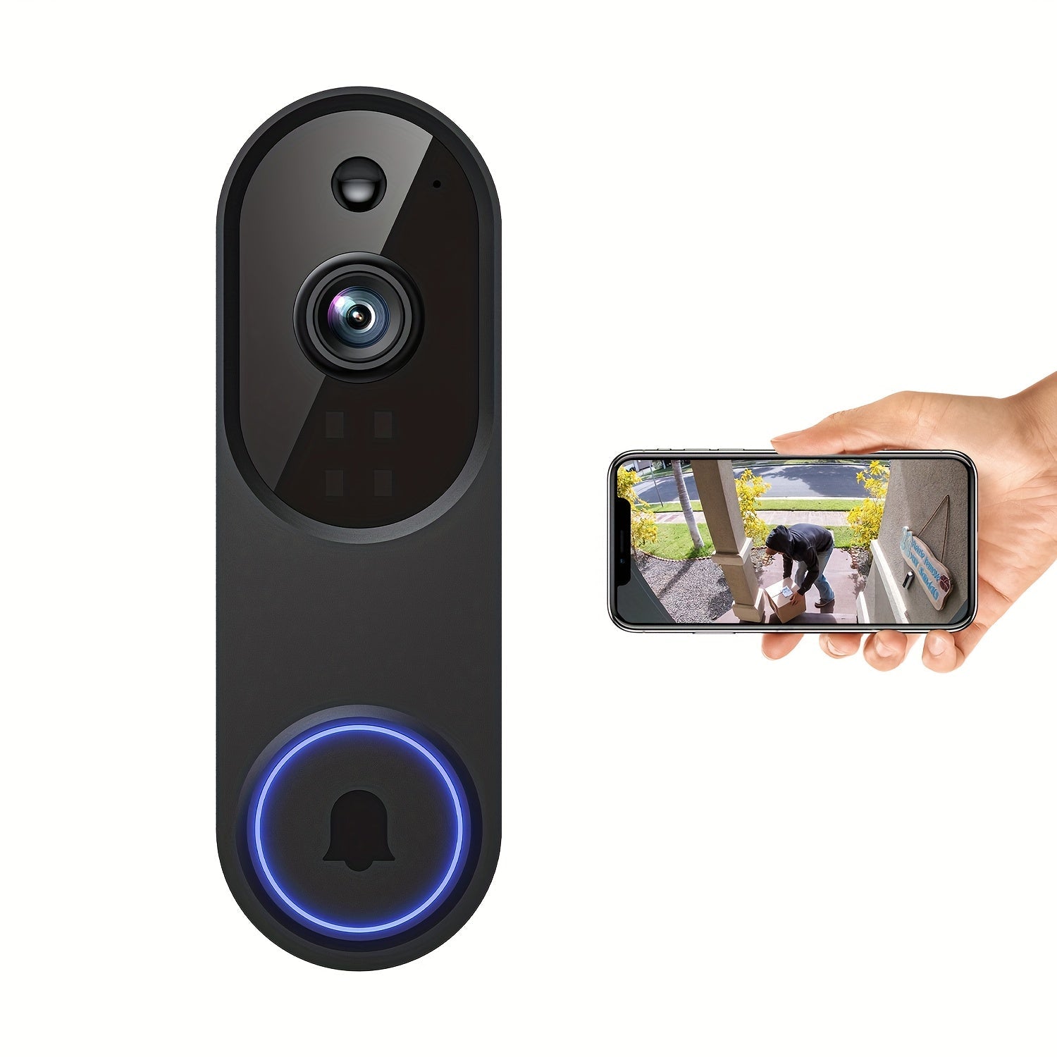 Trendbay Wireless Smart Security Camera (1296P AI Detection)