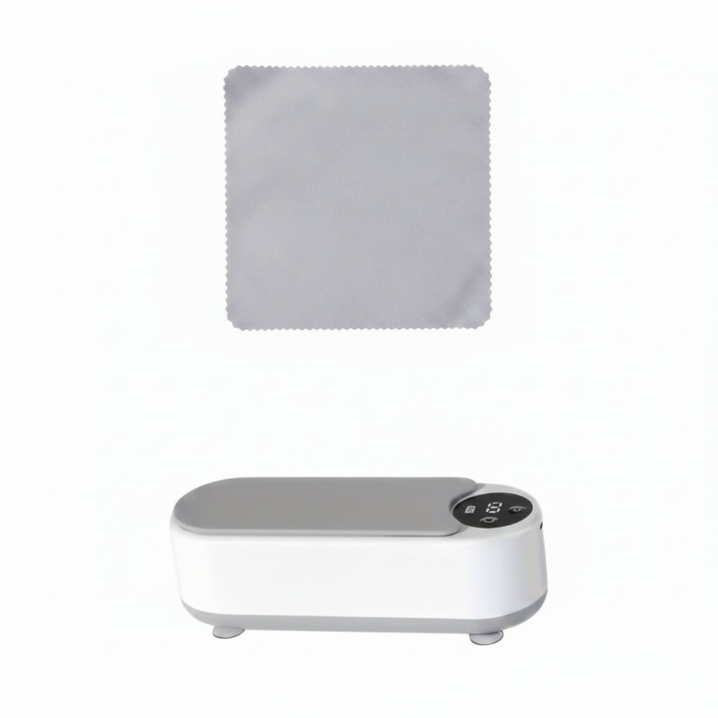 Trendbay USB Rechargeable Ultrasonic Cleaner – Portable One-Touch Cleaning Machine for Jewelry, Glasses, Dentures & Watches
