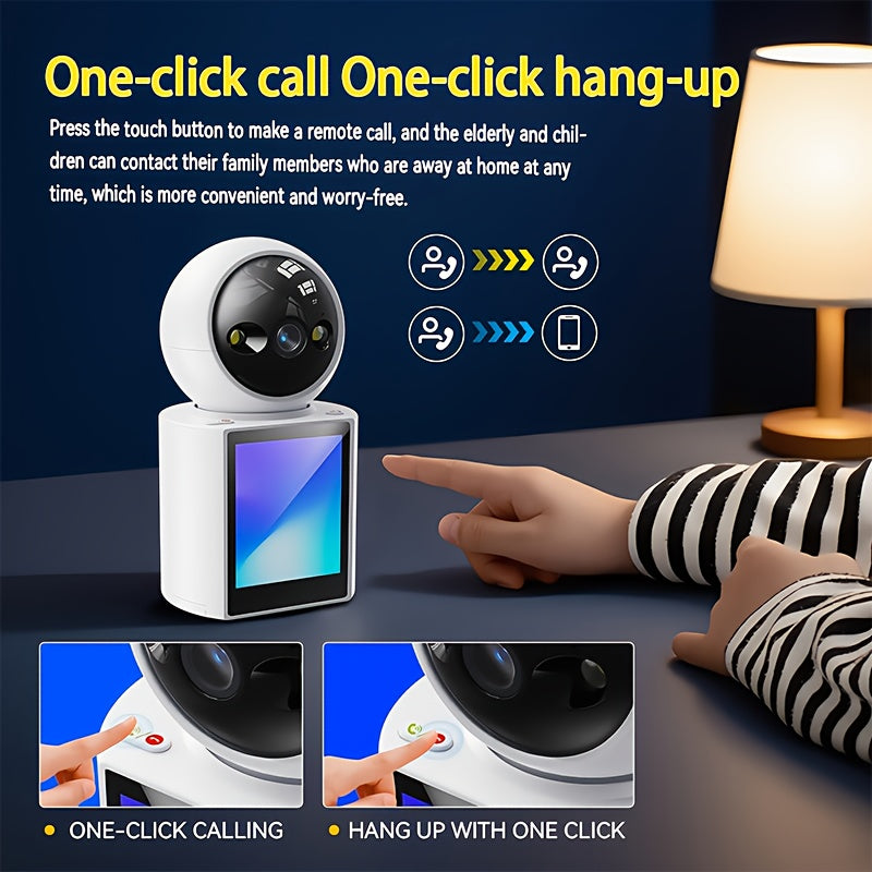 Trendbay Smart Pet Monitoring Camera with Two-Way Video