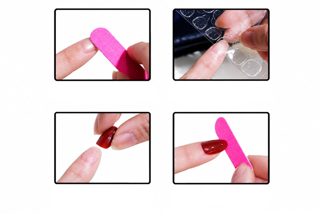 Trendbay 30-Piece 3D Almond-Shaped Press-On Nails for Halloween