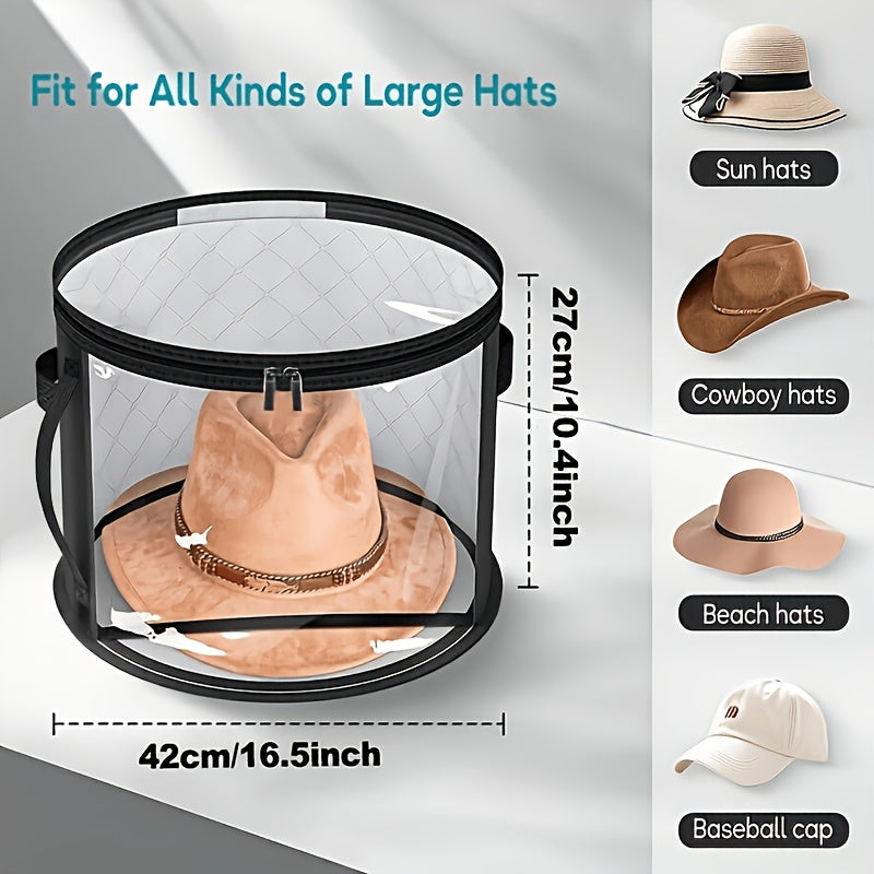 Trendbay Extra Large Foldable Hat Storage Box