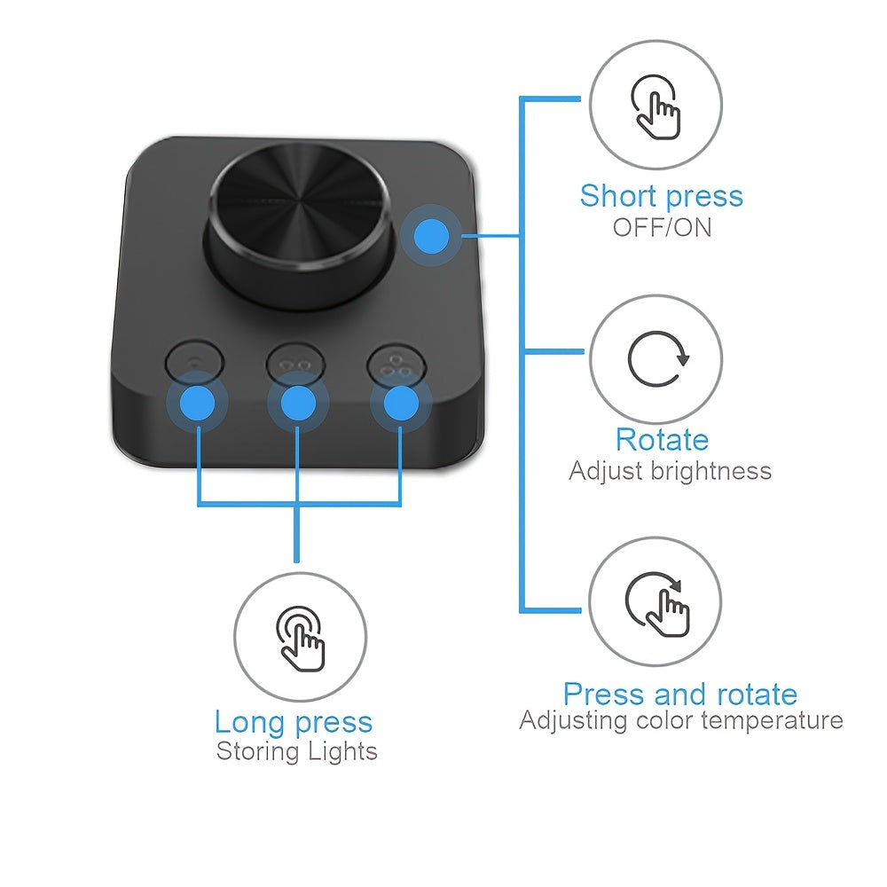 Trendbay Monitor Screen Light with Knob Control