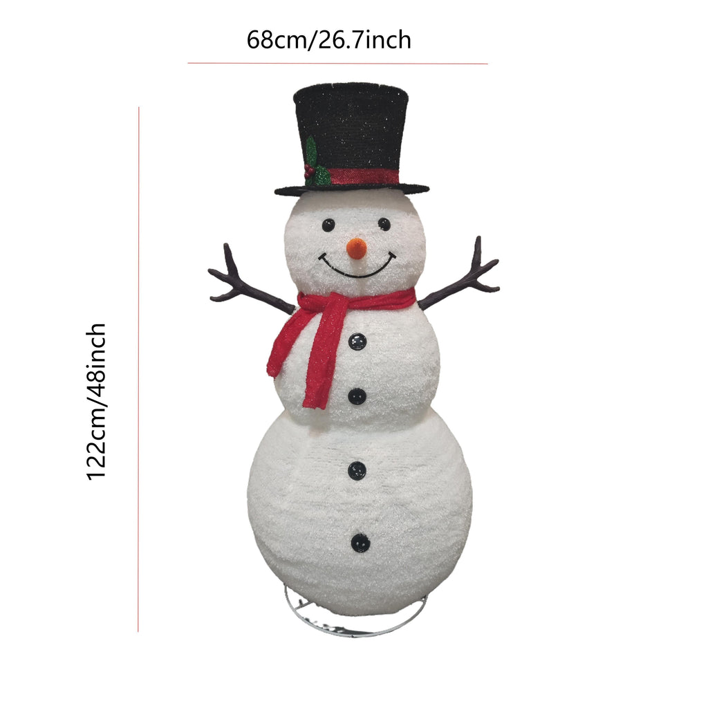 Trendbay 48-Inch Inflatable Snowman Indoor/Outdoor Decor