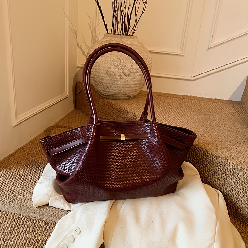 Trendbay Vintage Woven Tote Bag