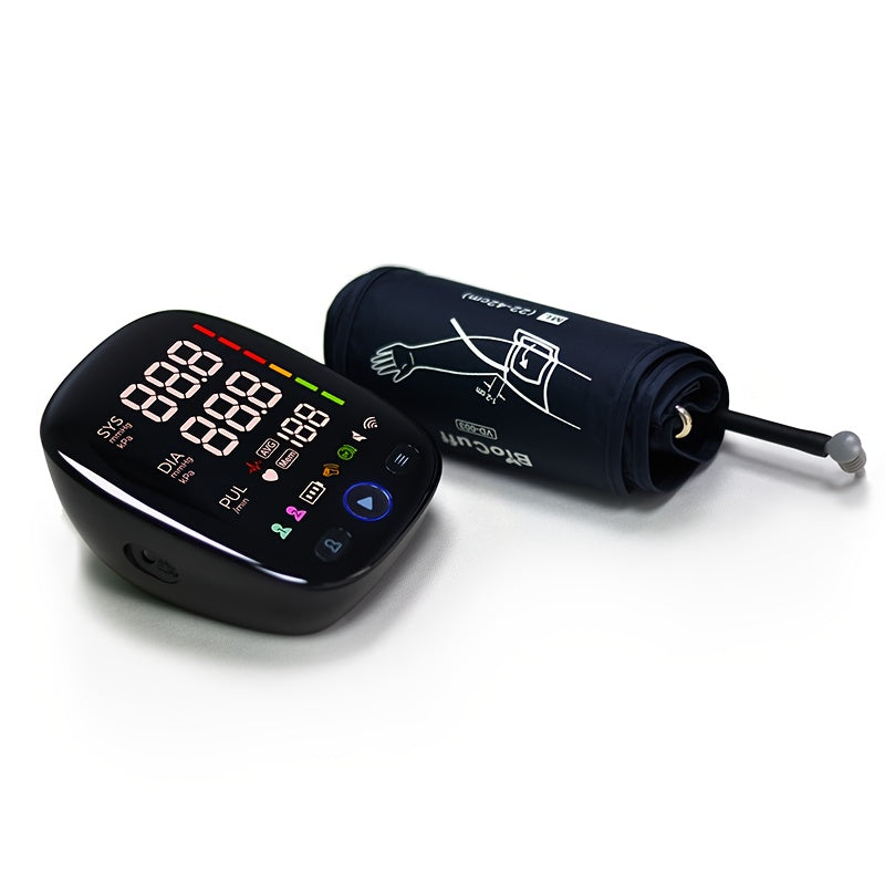 Trendbay Digital Blood Pressure Monitor – Heart Rate, Dual User, LED Display