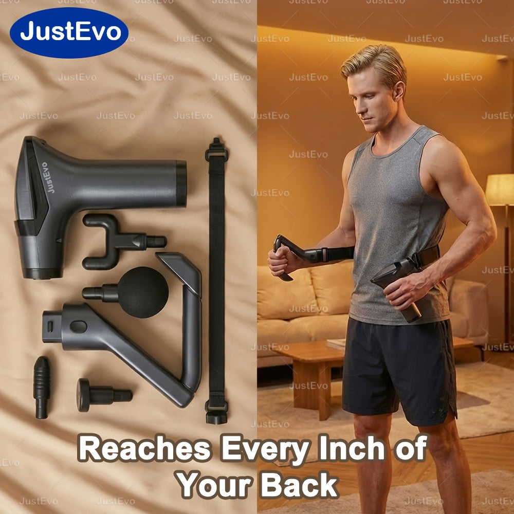 Trendbay 2-in-1 Electric Percussion Massager with Reach Belt