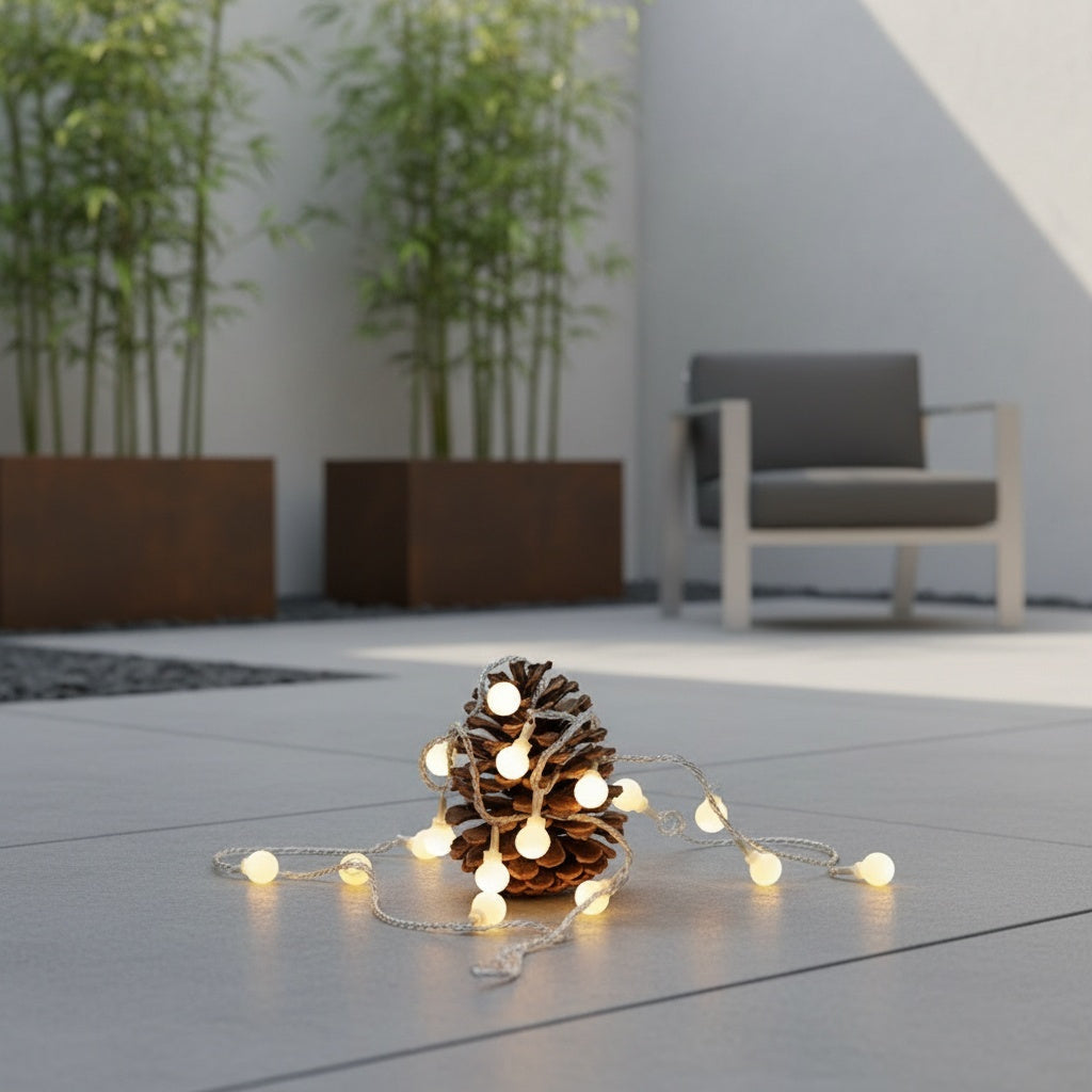 Trendbay 6M 40LED Halloween Christmas String Lights Outdoor LED Ball Lights