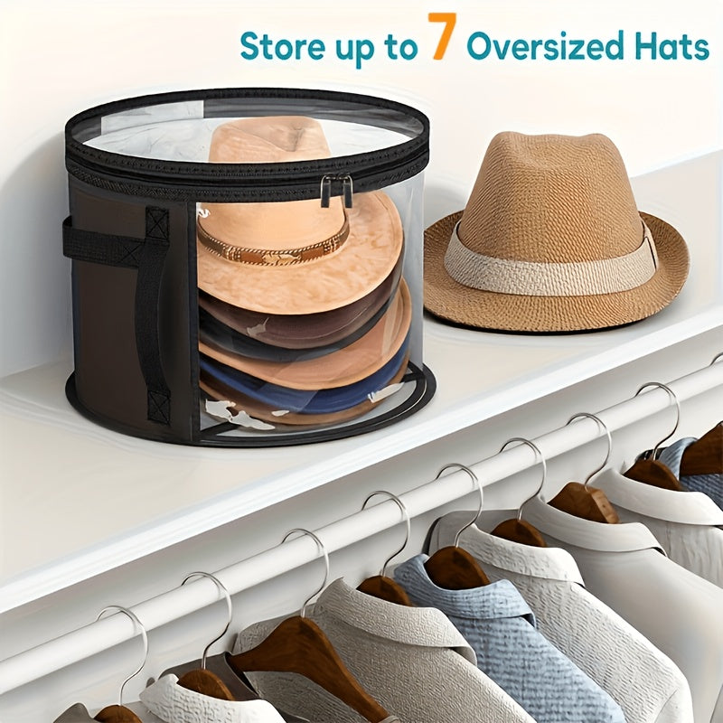 Trendbay Extra Large Foldable Hat Storage Box