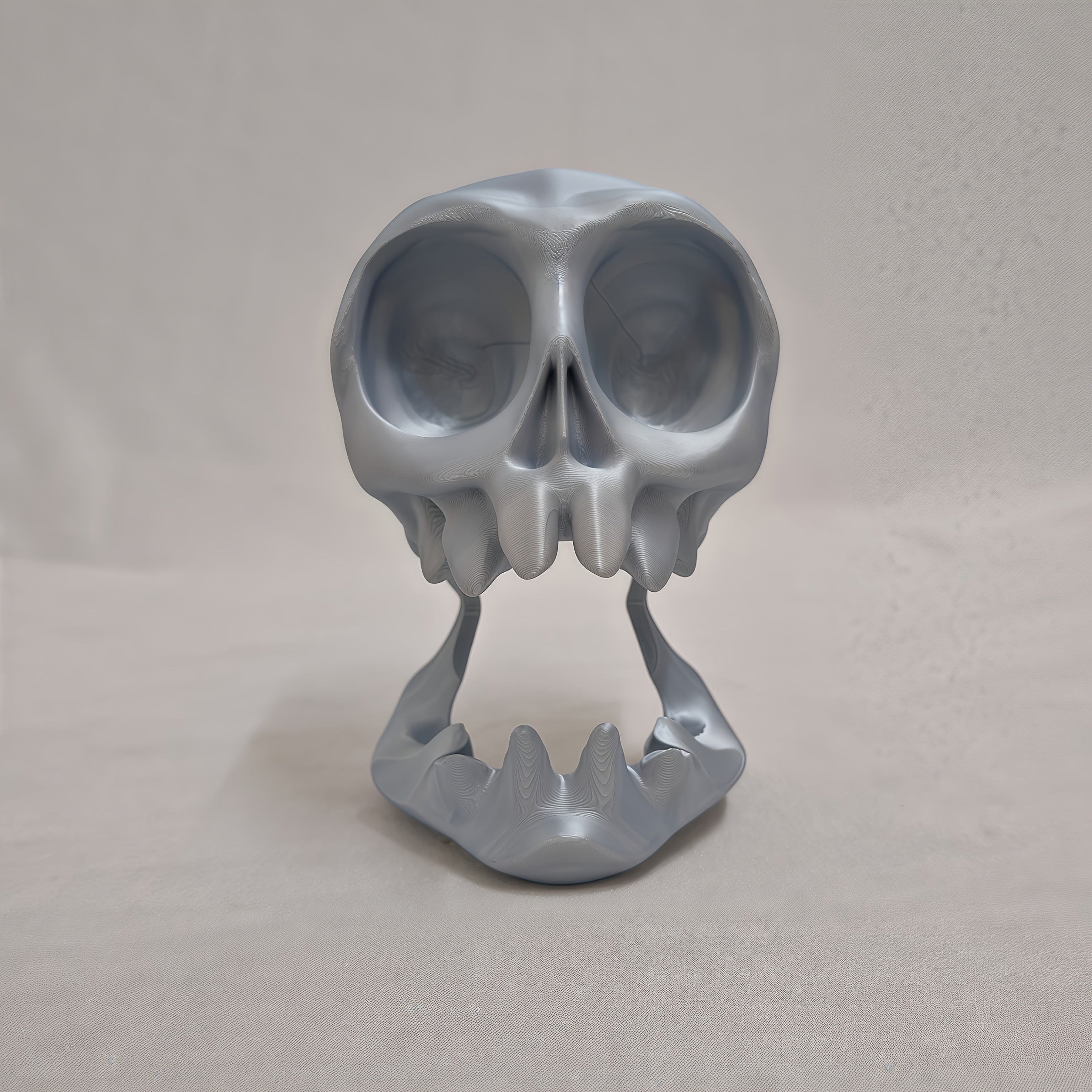 Trendbay Skull Head Gaming Stand Dual Controller Headset Holder