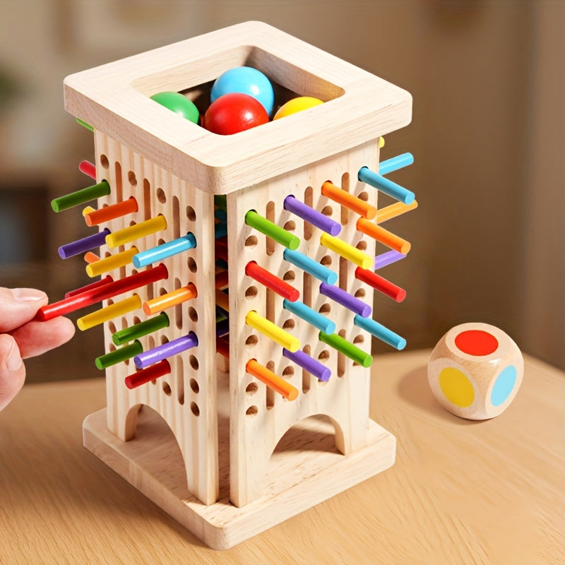 Trendbay Wooden Stick Pulling Educational Strategy Board Game