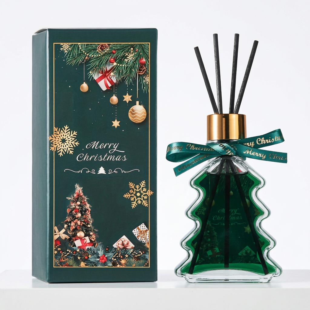 Trendbay 100ml Gardenia Christmas Fragrance, Glass Bottle Indoor Home Scent