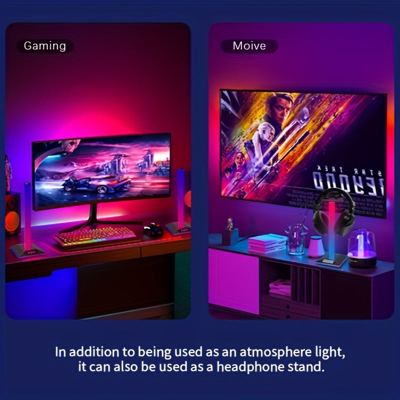 Trendbay Gaming Atmosphere LED Light with Headphone Holder