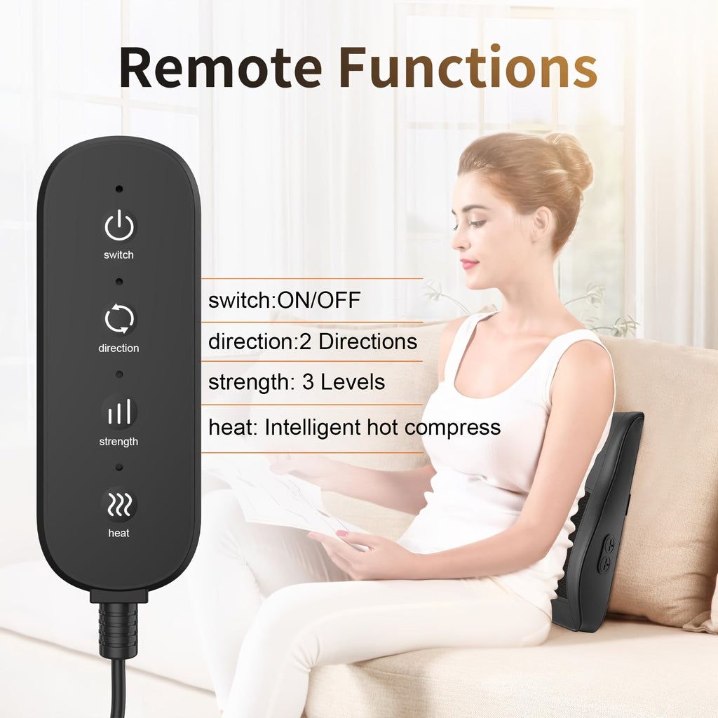 Trendbay Shiatsu Back & Neck Massager with Heat