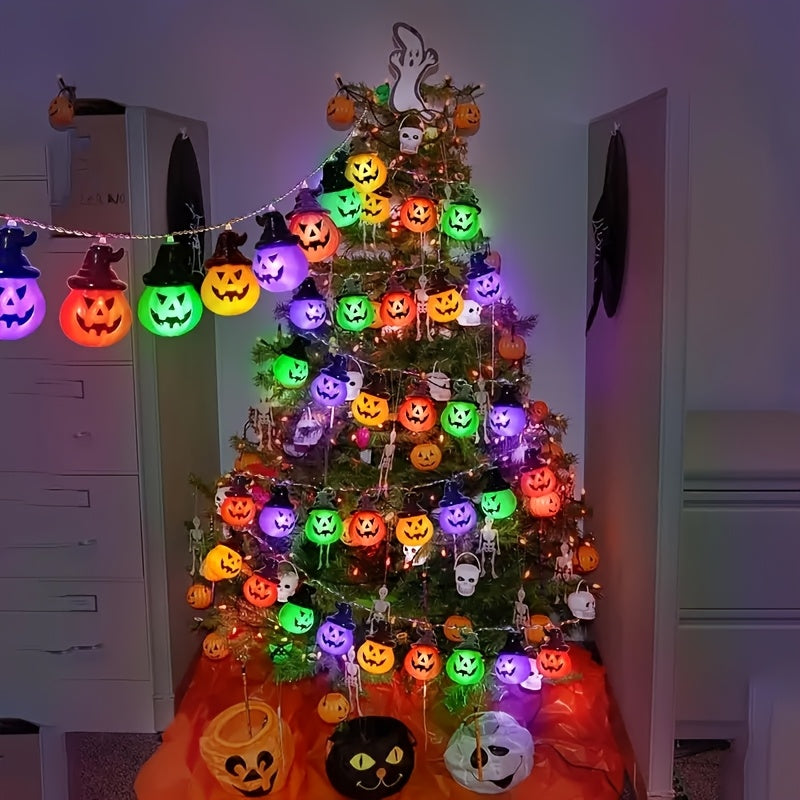 Trendbay Multicolor Pumpkin Bead String Lights 200cm 10LED