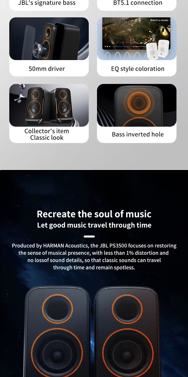 Trendbay Stereo Wireless Desktop Speakers 150W