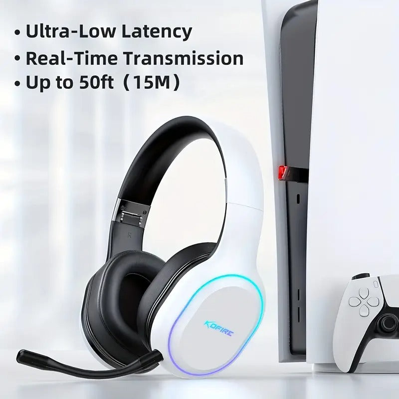 Trendbay Pro Wireless Gaming Headset with Detachable Microphone