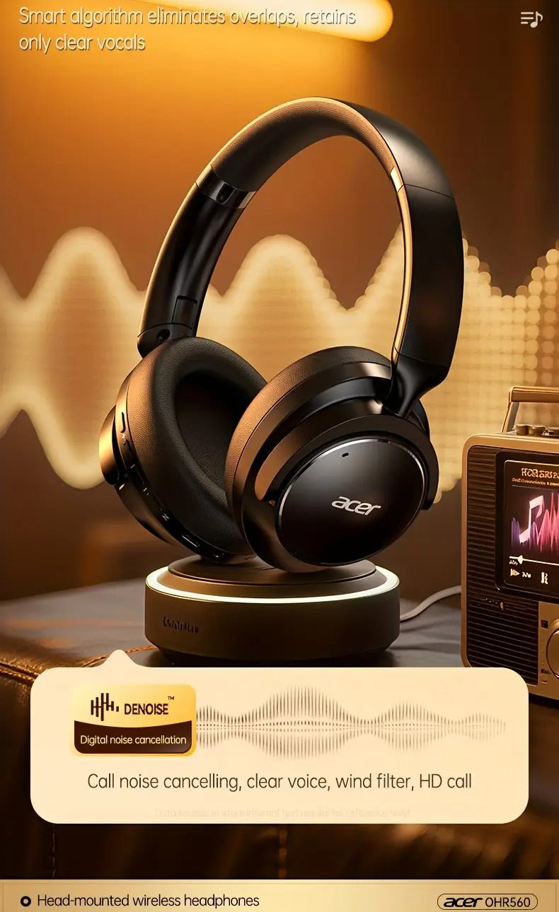 Trendbay Wireless Over-Ear Headphones with Noise Cancelling