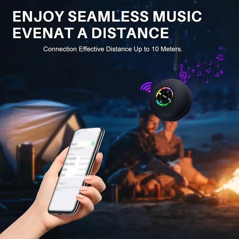 Trendbay Wireless Speaker with Suction Cup & Bass Boost