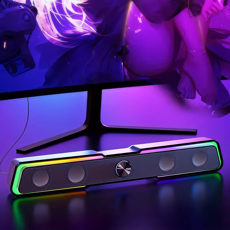 Trendbay Gaming Soundbar with RGB Lights