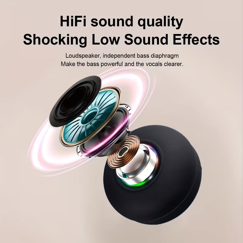 Trendbay Wireless Speaker with Suction Cup & Bass Boost