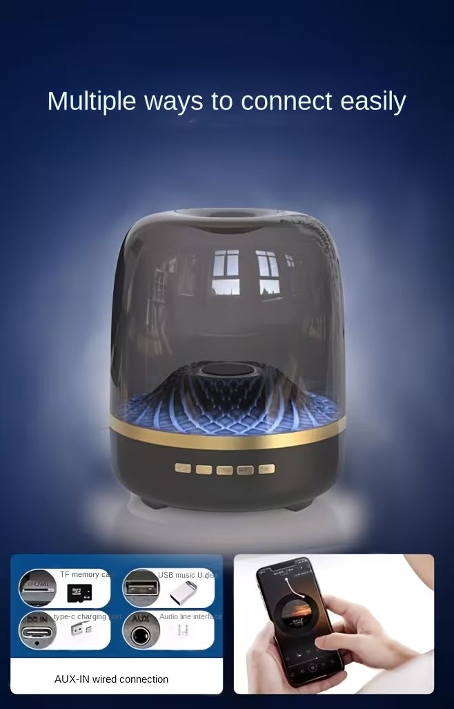 Trendbay Wireless Home Speaker with 10W Power & LED Rhythm