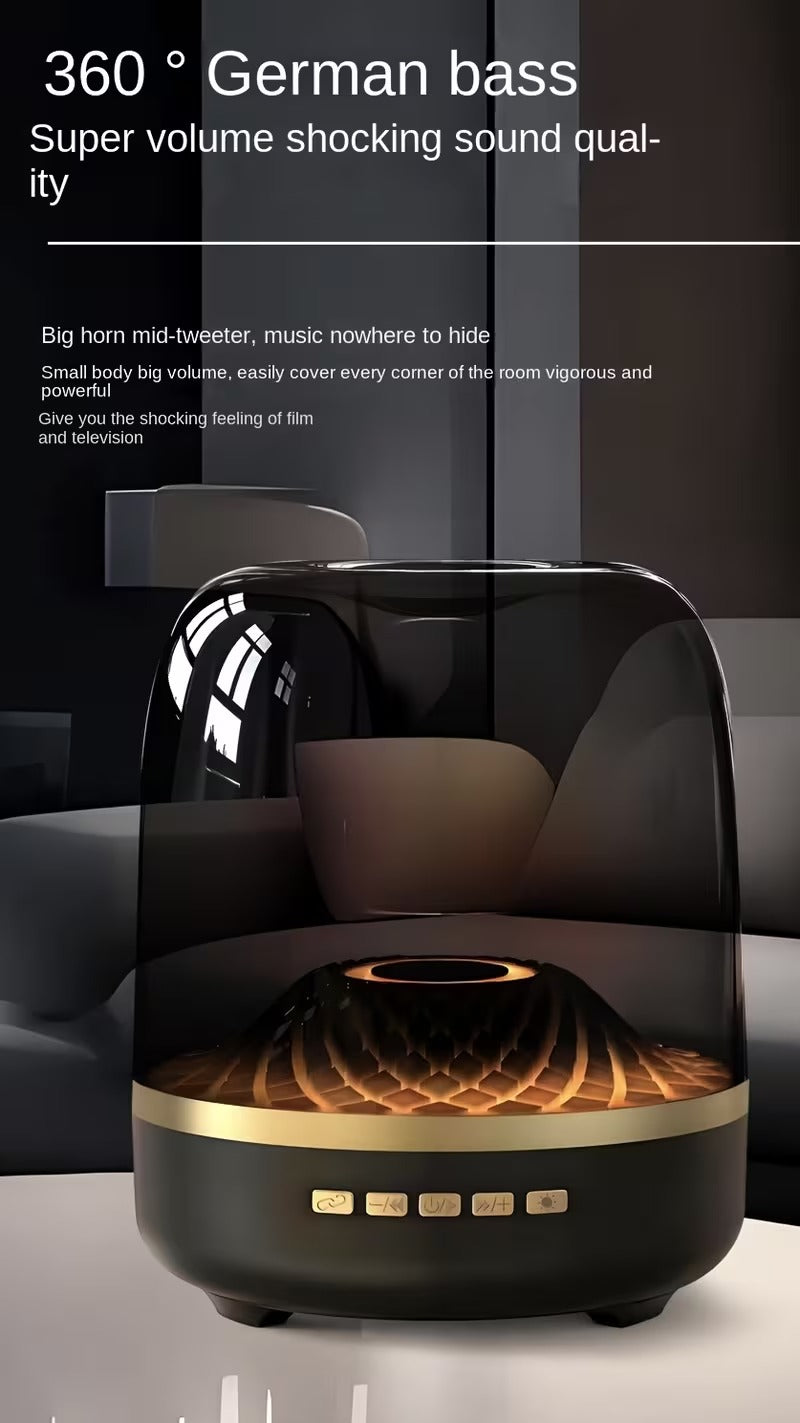 Trendbay Wireless Home Speaker with 10W Power & LED Rhythm